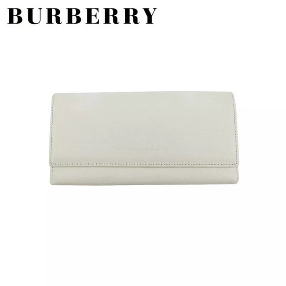 Burberry long wallet Burberry check (beige x black x red) Authentic Used - Picture 1 of 10